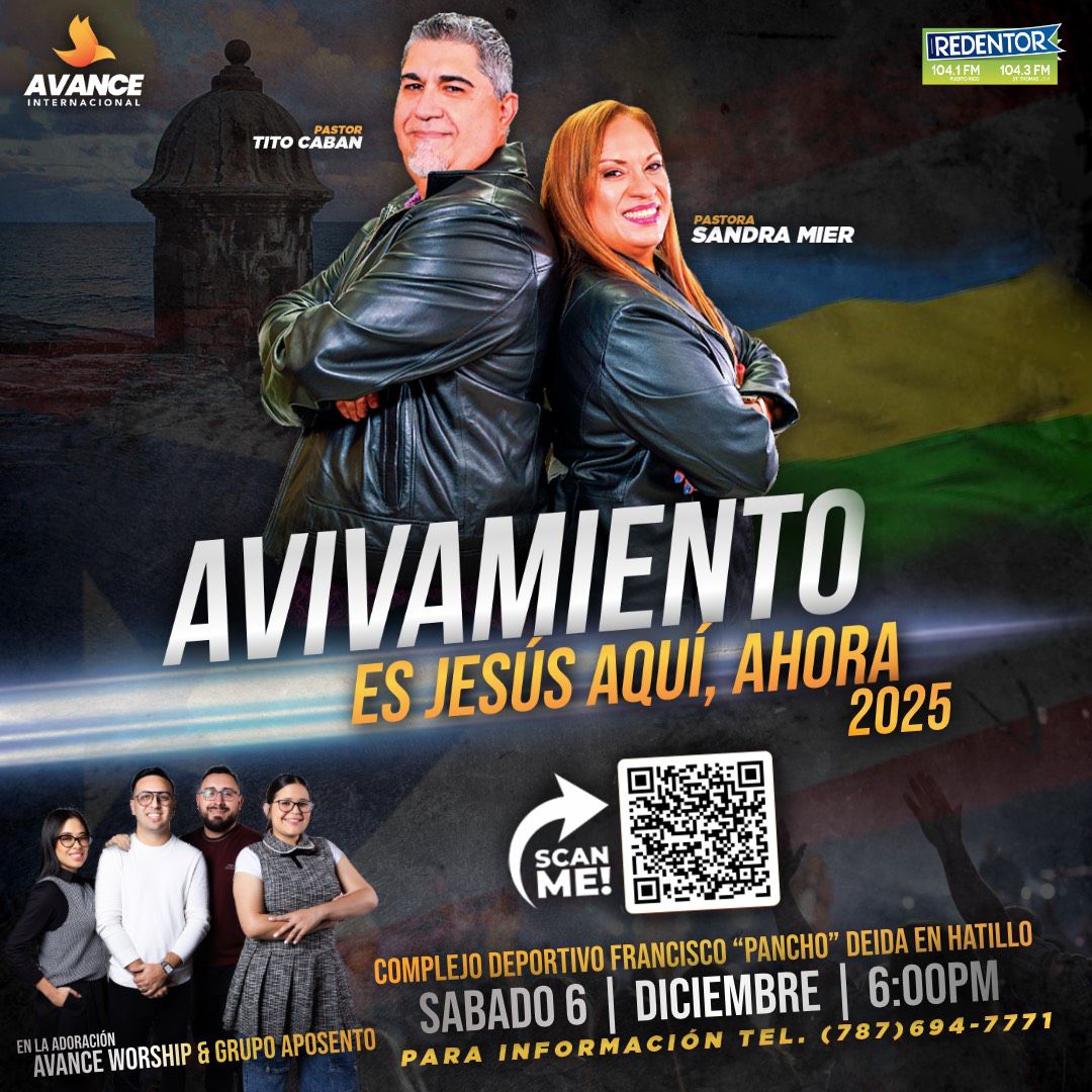 AVIVAMIENTO ES JESÚS AQUÍ, AHORA ✝️